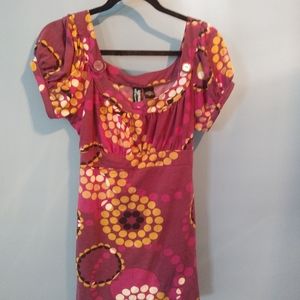 Cute retro empire waist top